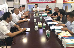 ?？谑泄簿致摵闲〗M對中金鷹押運公司進行安全評估檢查