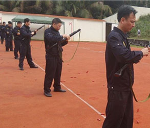 防暴槍實彈射擊考核訓練